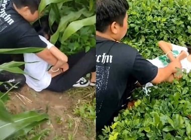 Chịch nữ sinh đơn độc dọc đường quê