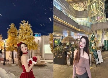 Móc bướm với hình thể gợi cảm