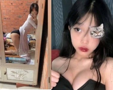 Nữ sinh đang muốn tìm chỗ 